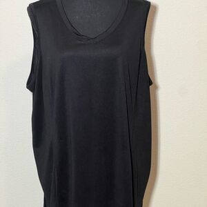 St. John's Bay Black quick dry athletic Tank Top